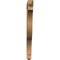 Ekena Millwork Funston Craftsman Smooth Bracket, Western Red Cedar, 3 1/2"W x 42"D x 42"H BKT04X42X42FST04SWR - alternate 2